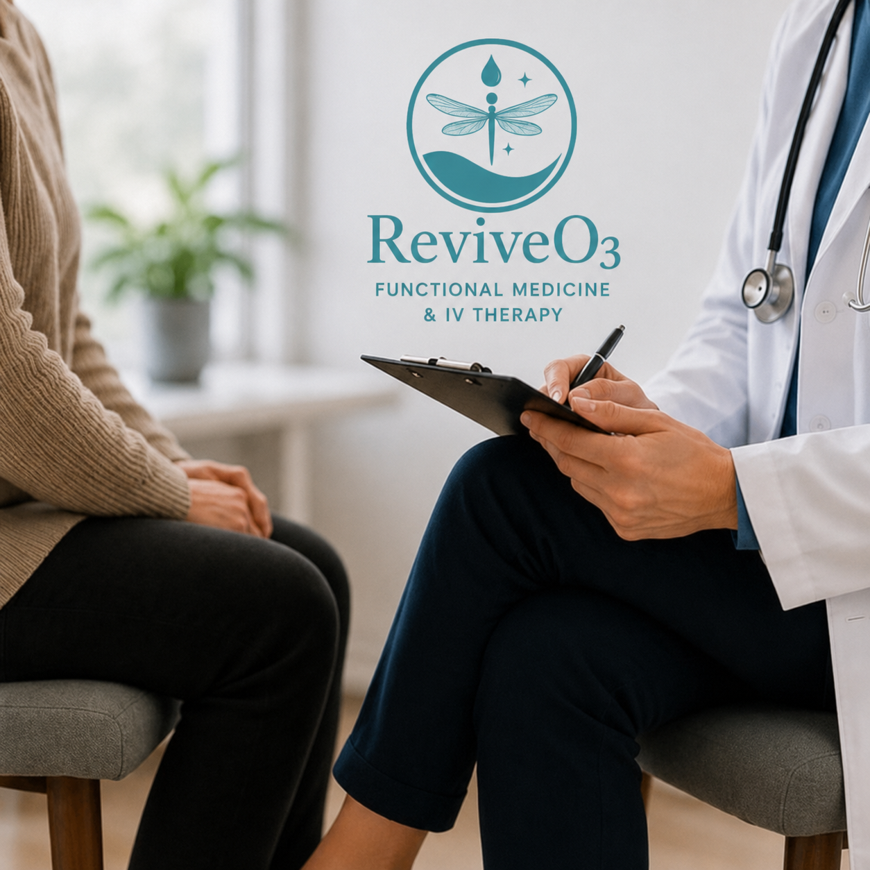 Functional medicine consultation at ReviveO3